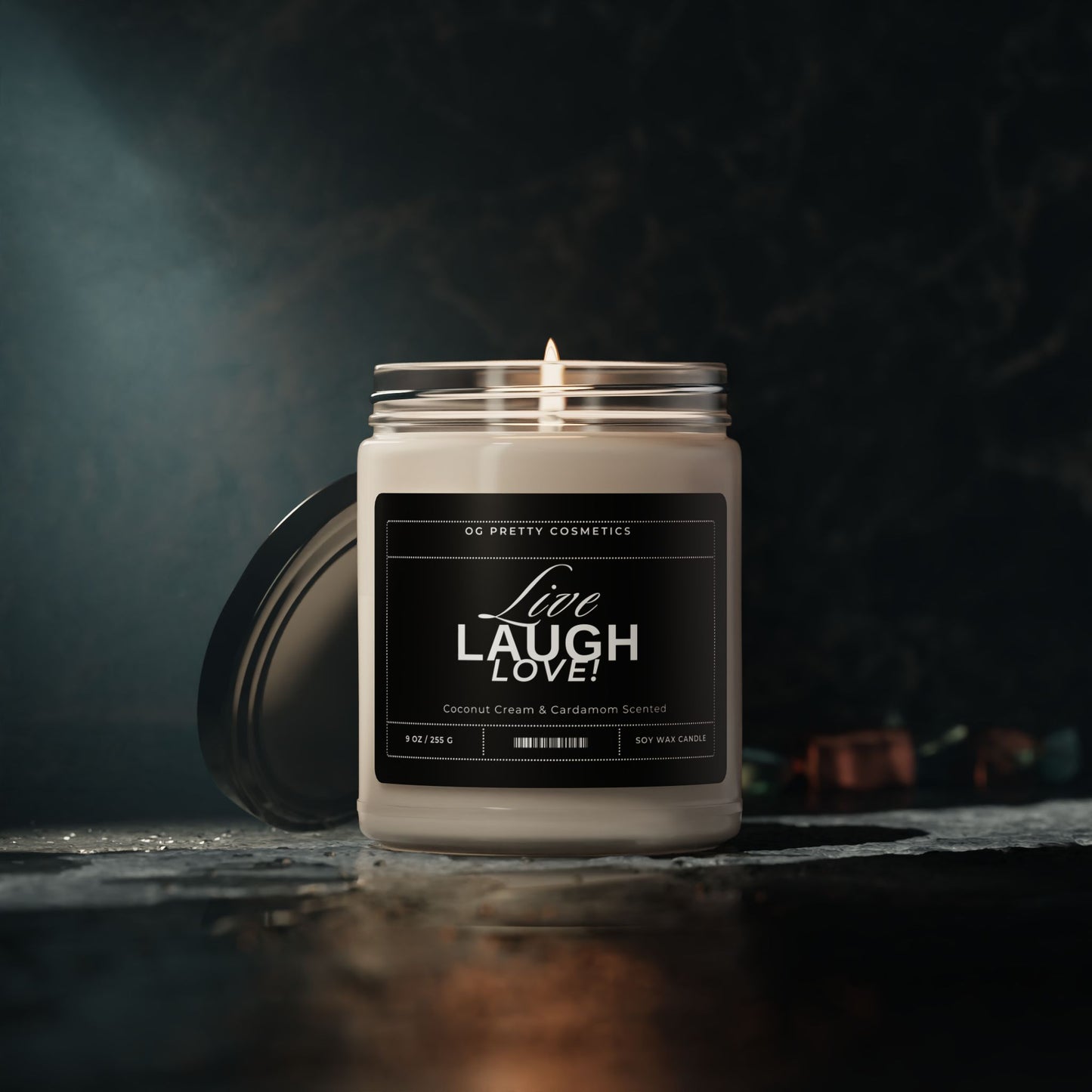 LIVE LAUGH LOVE - Scented Soy Candle, 9oz