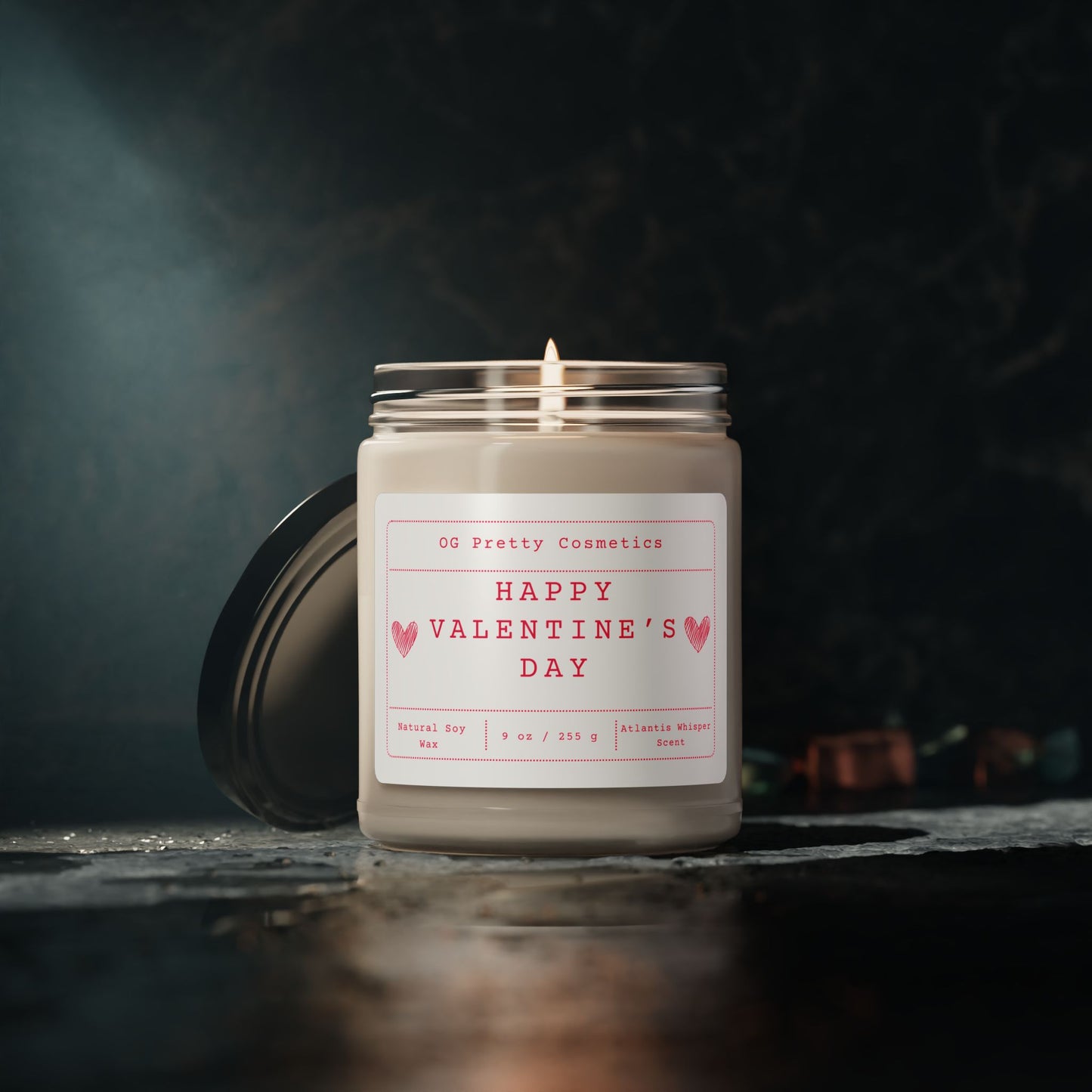 HAPPY VALENTINES DAY - Scented Soy Candle, 9oz