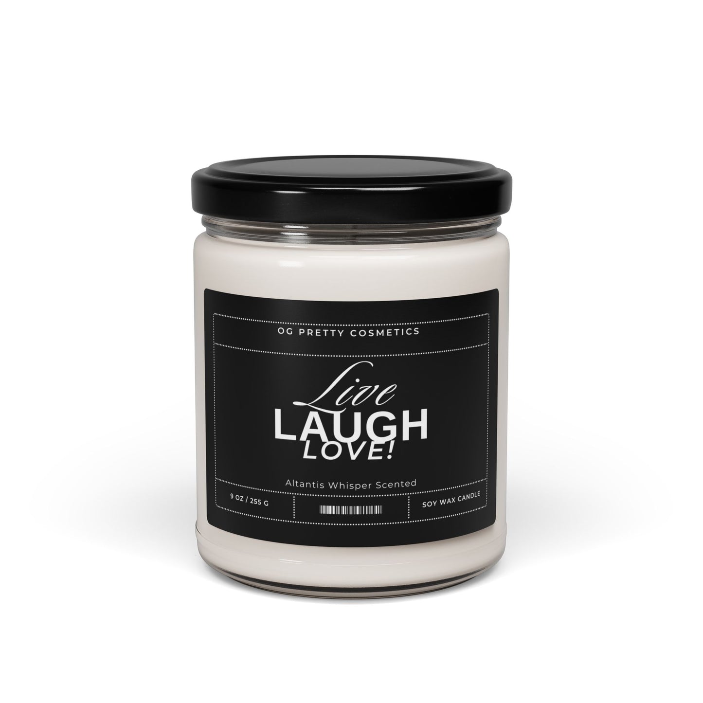 LIVE LAUGH LOVE - Scented Soy Candle, 9oz